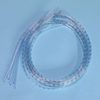 Custom Medical Clear PVC Plastic Catheter with Drilling and Printed End Sealing