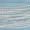 Custom-made Medical Disposable White TPU Plastic Perforated and Printed End Caps from China