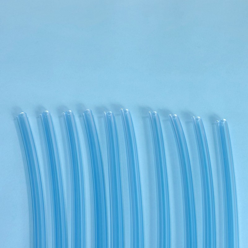 OEM Medical PVC Double Channel Negative Pressure Tubing OD 6.5mm / ID 3.5mm