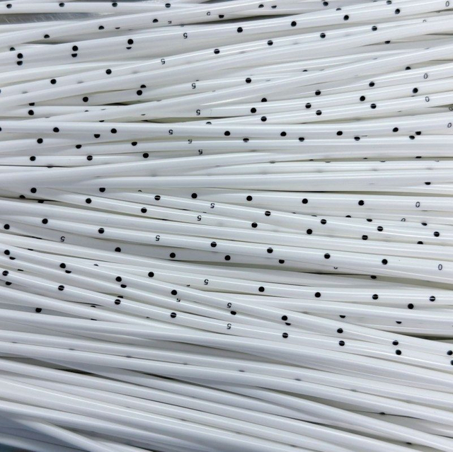 TPU Triple Lumen Tapered Printing Tube for PICC Catheter