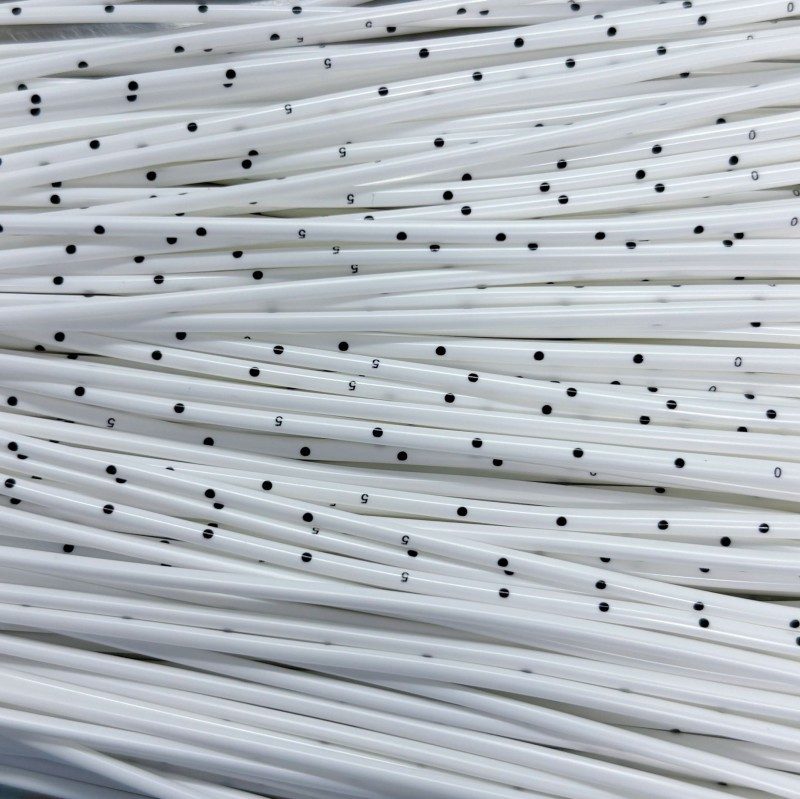 TPU Triple Lumen Tapered Printing Tube for PICC Catheter