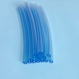 OEM Medical PVC Double Channel Negative Pressure Tubing OD 6.5mm / ID 3.5mm